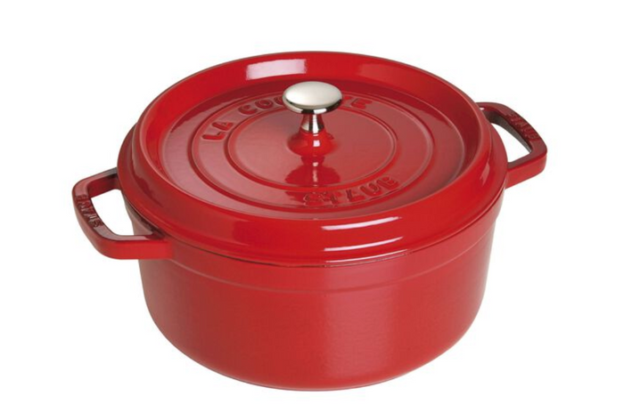 STAUB Round Dutch Oven 3.8L, Cherry