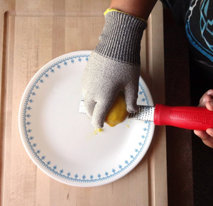 Microplane Kids Size Cut-Resistant Safety Glove