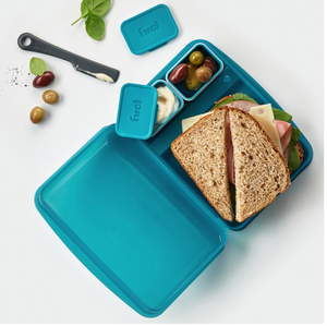 FUEL Breakfast Bento Box, Tropical Blue