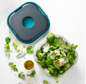 FUEL Salad on the Go Container, Tropical Blue
