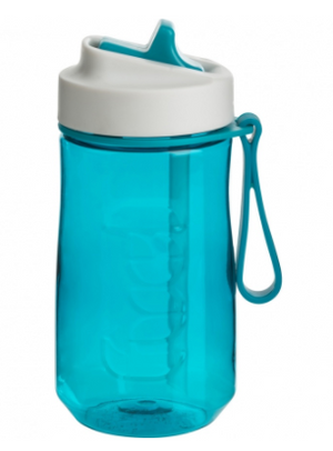 FUEL Splash Water Bottle 15oz, Tropical Blue