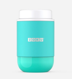 Zoku Neat Stack Food Jar 16oz, Teal
