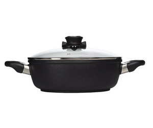 Swiss Diamond XD Nonstick Casserole with Lid 3.2qt | 3L - 24cm | 9.5-Inch