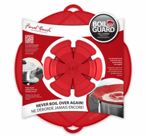 Final Touch Boil Guard 10 Inch, Red