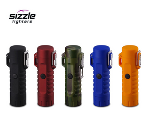 Sizzle Lighters 'The Survival Lighter', Red