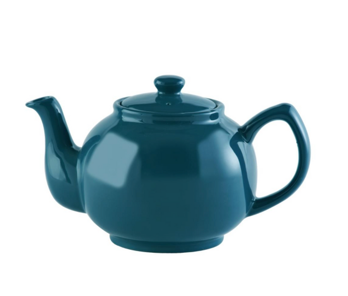 Price & Kensington Teapot 6-Cup, Teal-Blue
