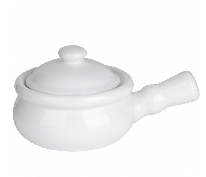 Trudeau Onion Soup Bowls with Lids Set of 4