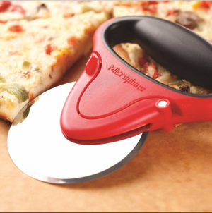 Microplane Professional Pizza Cutter, Red