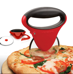 Microplane Professional Pizza Cutter, Red