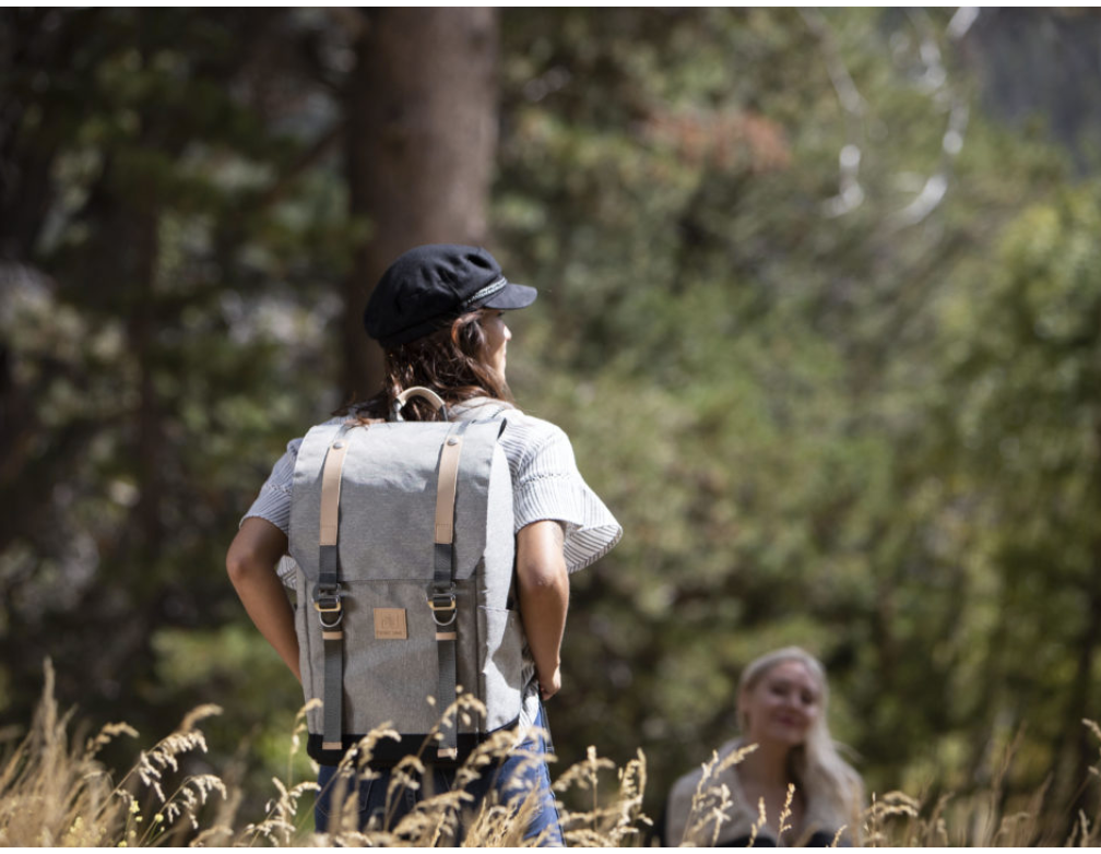Picnic Time Frontier Picnic Backpack Heathered Grey Kitchen