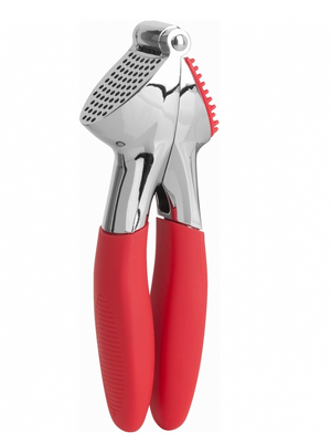 Trudeau Garlic Press, Red