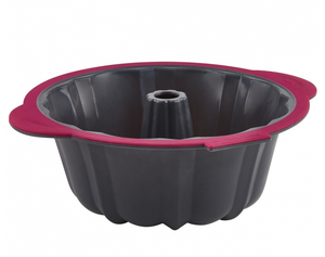 Trudeau Structure Silicone PRO Fluted Pan 10-Cup