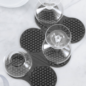 Trudeau Silicone Glass Drying Mat