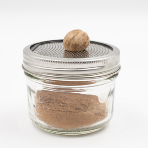 Microplane Mason Jar Lid Graters Set of 2 (For Wide Mouth Jars)