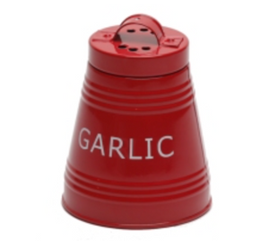 DecorSense Garlic Storer, Red