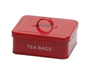 DecorSense Tea Box, Red