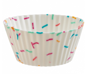 Trudeau Silicone Confetti Standard Baking Cups Set of 12