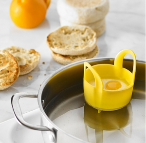 Trudeau Single Silicone Egg Poacher