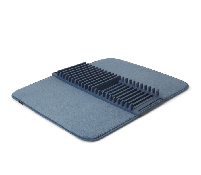 Umbra UDry Dish Drying Mat, Denim