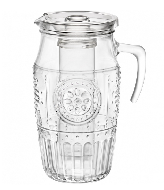 Bormioli Rocco Romantic Pitcher with Lid
