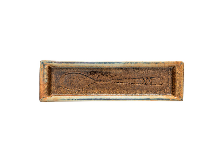 Casafina Poterie Spoon Rest, Mocha Latte
