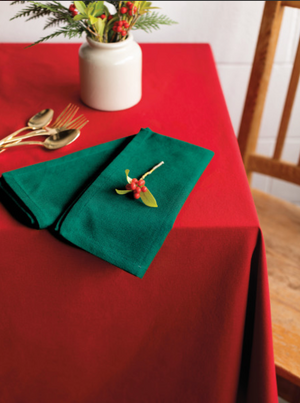 Danica Now Designs Spectrum Tablecloth 60 x 120 Inch, Chili