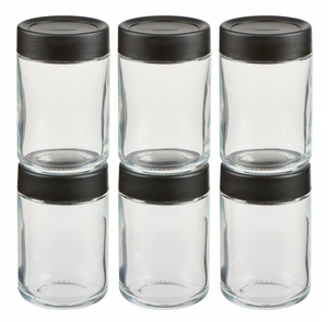 Trudeau Large Stacking Spice Jars Set of 6