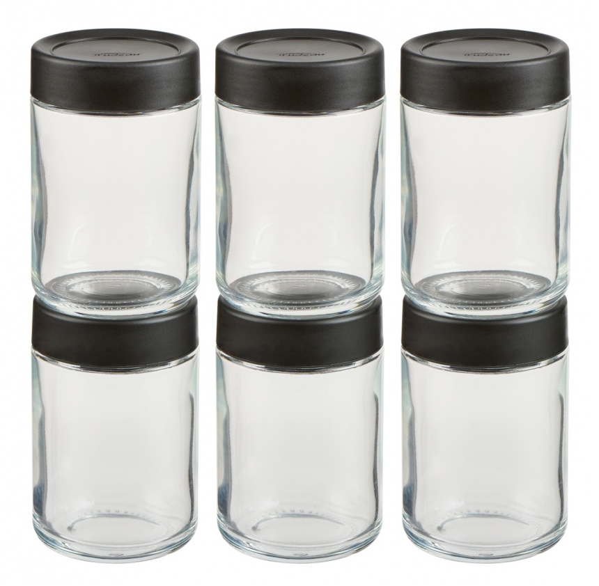 Large glass spice online jars
