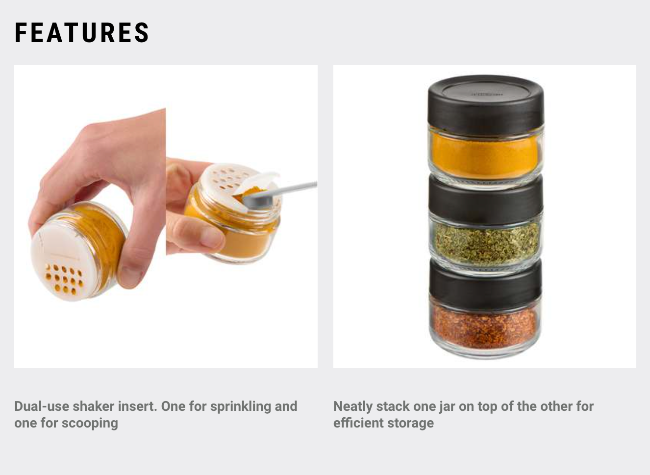 Trudeau spice discount jars