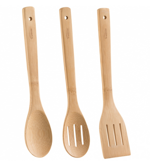 Trudeau Bamboo Tools Set of 3