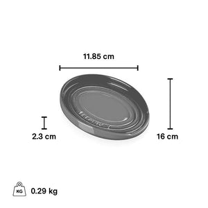Le Creuset Oval Spoon Rest, Meringue