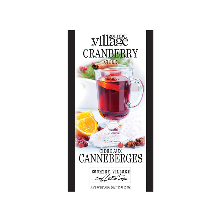 Gourmet Village Drink Mix, Cranberry Cider