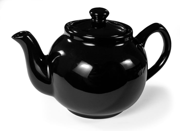 Maison Plus Stoneware Teapot 6-Cup, Black