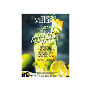 Gourmet Village Drink Mix, Pineapple Coconut Mojito