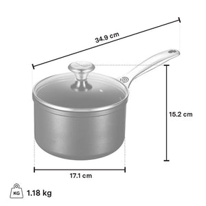 Le Creuset Toughened Nonstick Pro Saucepan 1.9L