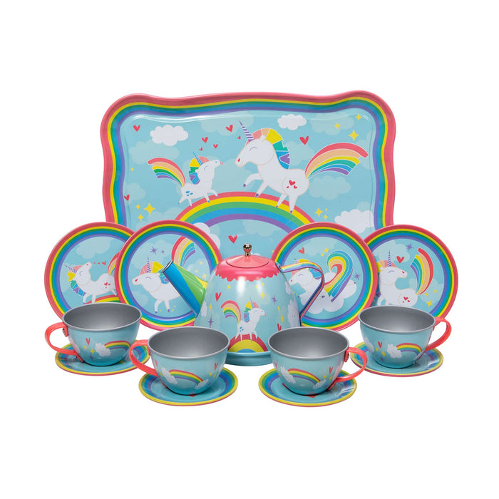 Schylling Kids Tea Set, Unicorn