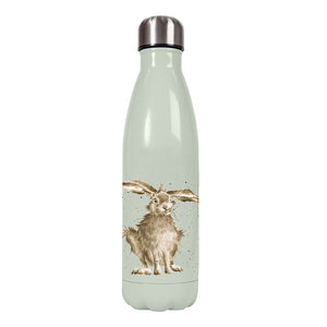 Wrendale Designs Water Bottle 500ml, 'Hare and the Bee'