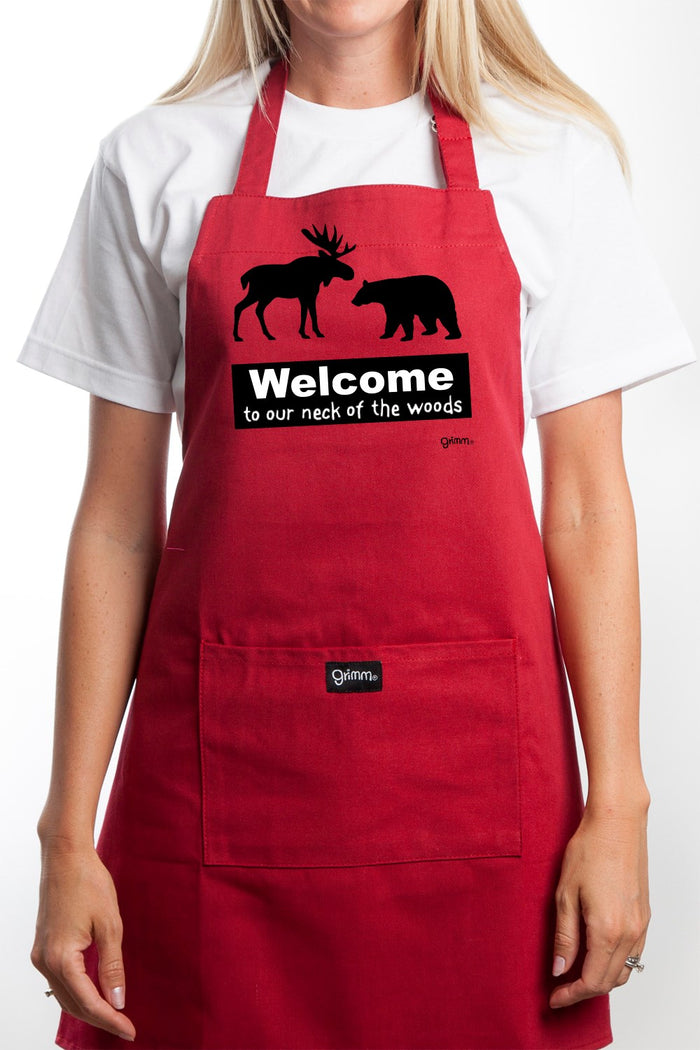 Grimm Apron Adult, 'Welcome Woods'