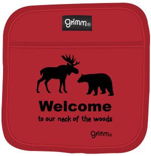 Grimm Pot Holder, Welcome to Our Neck of the Woods