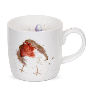 Wrendale Designs Mug 11oz, Robin 'Garden Friend'