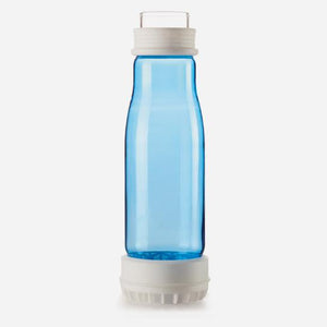 Zoku Glass Core Water Bottle 16oz, Green