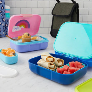 Zoku Neat Bento Jr. Lunch Box, Blue
