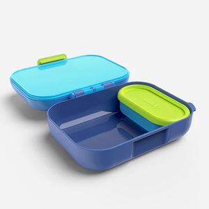 Zoku Neat Bento Jr. Lunch Box, Blue