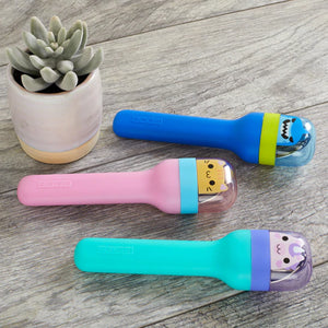 Zoku Kids Pocket Utensil Set, Shark Blue