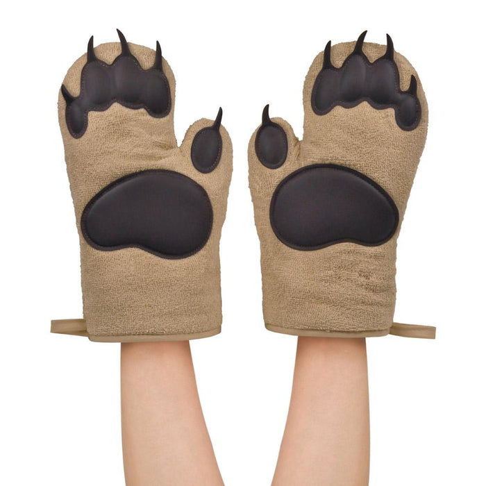 FRED Oven Mitt Set of 2, Bear Hands