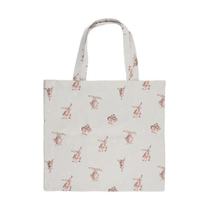 Wrendale Designs Foldable Shopping Bag, 'Hare-Brained'
