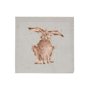 Wrendale Designs Foldable Shopping Bag, 'Hare-Brained'
