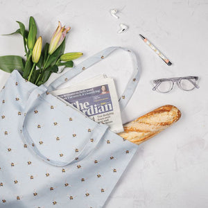 Wrendale Designs Foldable Shopping Bag, 'Hydrangea'