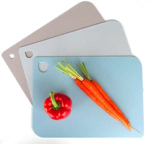 Kitchen Basics Cutting Board Mats Set of 4, Wheat Straw