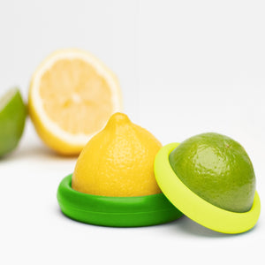 Food Huggers Silicone Reusable Citrus Huggers® Set of 2
